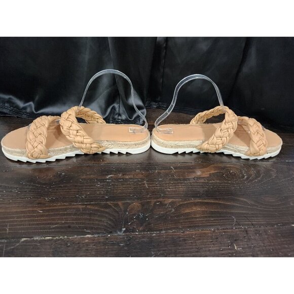 Marc Fisher Jaimee Natural Leather Braided Sandals/Size 9M NWOB - Picture 2 of 9